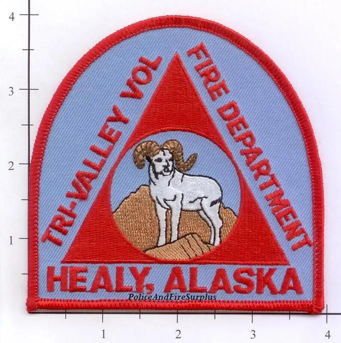 Alaska - Healy Tri Valley Volunteer Fire Dept Patch 1