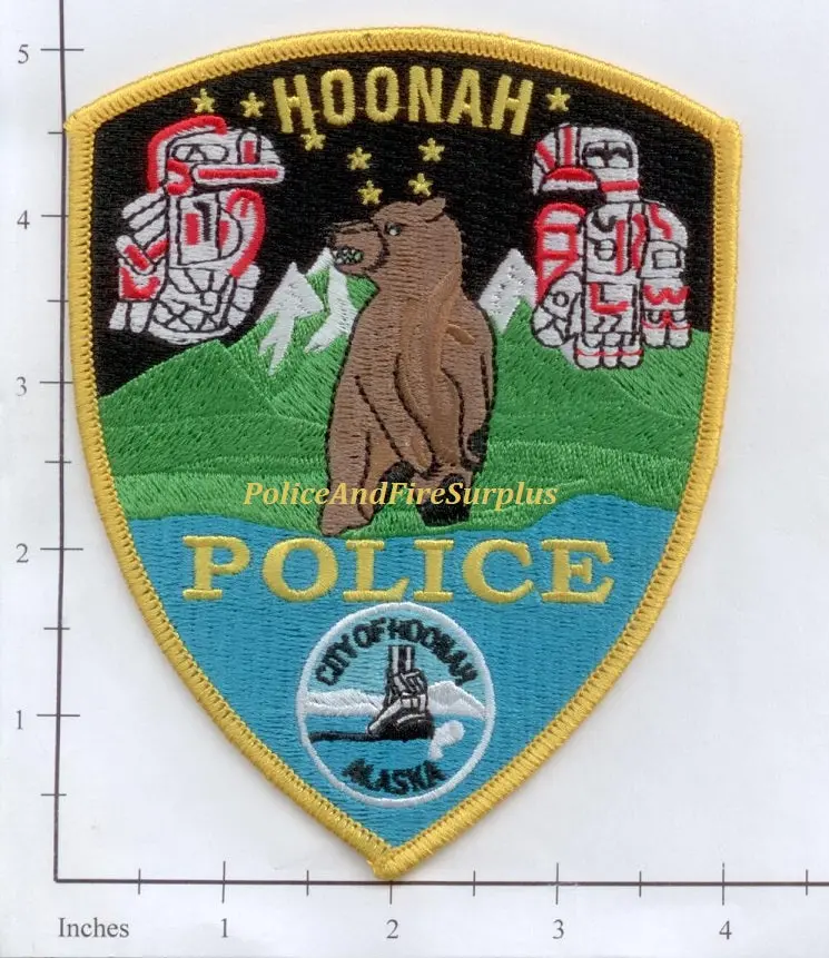 Alaska - Hoonah Police Patch V2 1