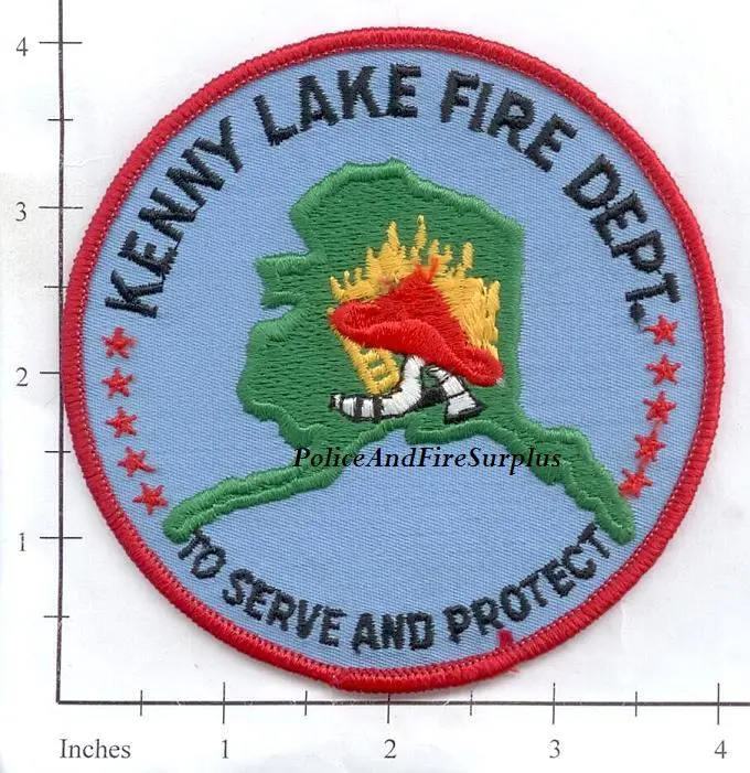 Alaska - Kenny Lake Fire Dept Patch V2 1