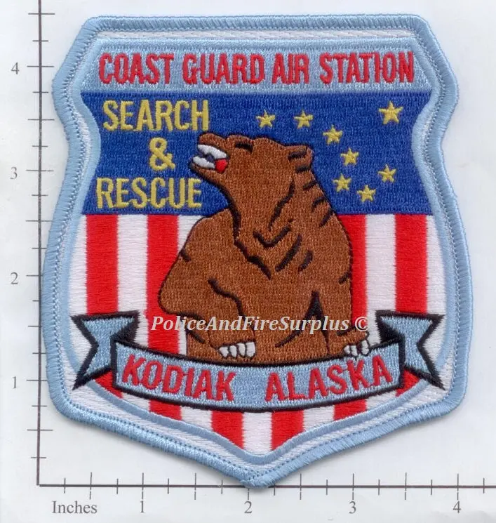 Alaska - Kodiak Coast Guard Station Search & Rescue Patch 1