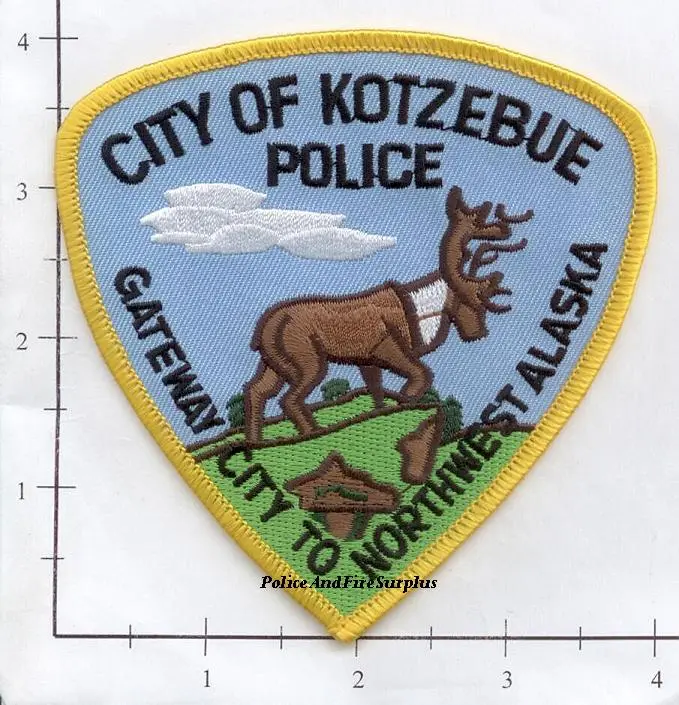 Alaska - Kotzebue Police Dept Patch V2 1