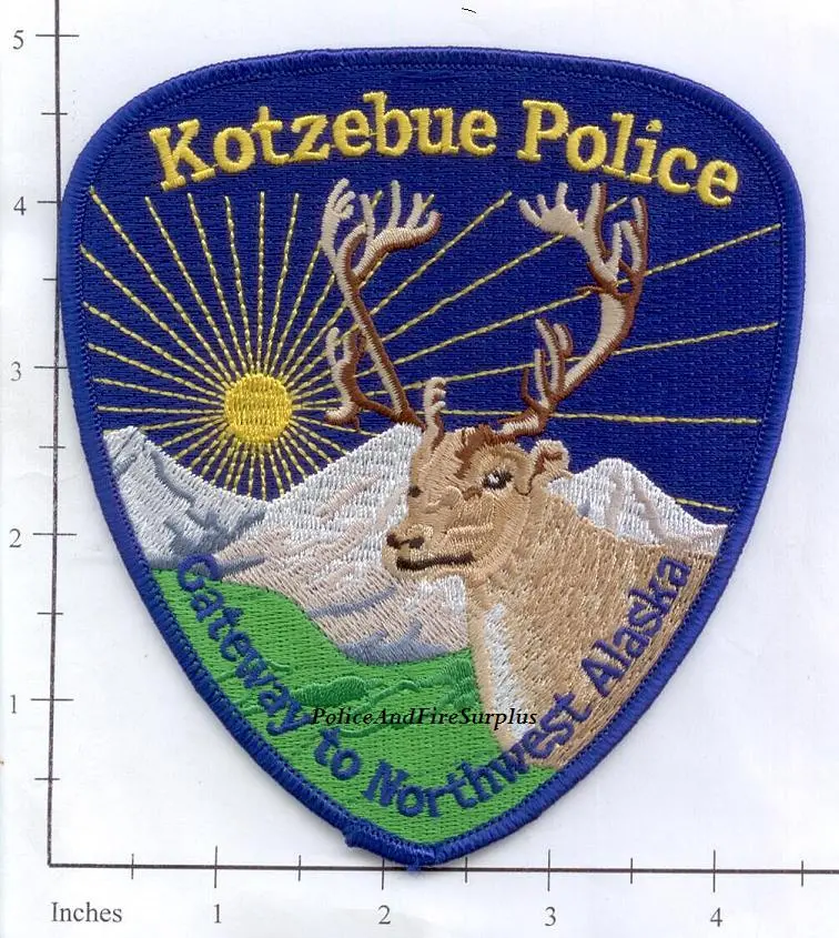 Alaska - Kotzebue Police Dept Patch V3 1