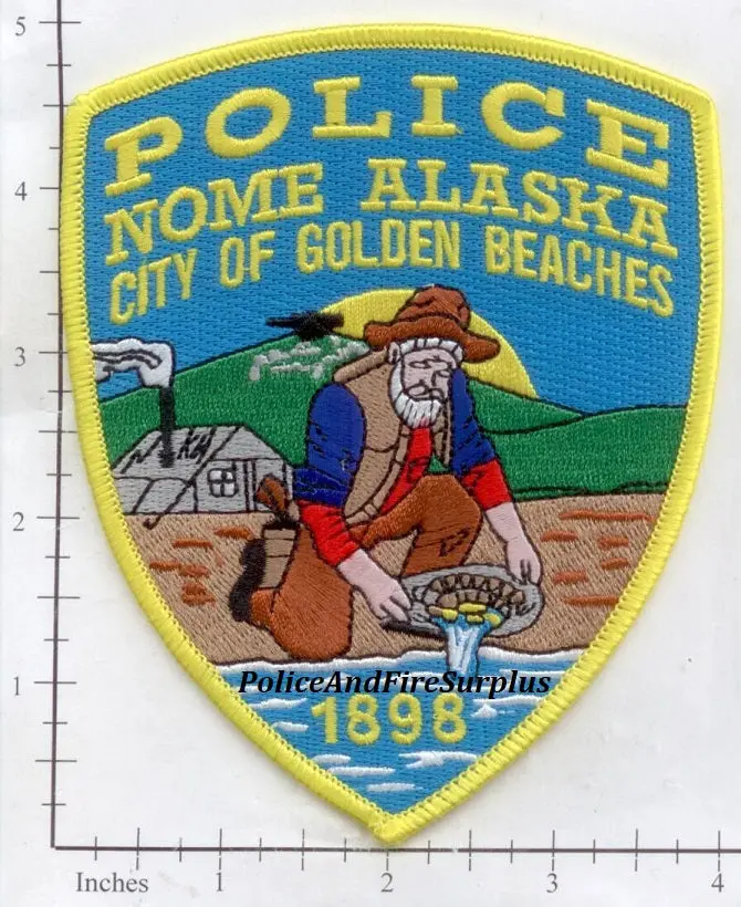 Alaska - Nome Police Dept Patch 1
