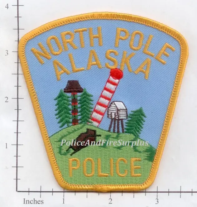 Alaska - North Pole Police Dept Patch V1 1