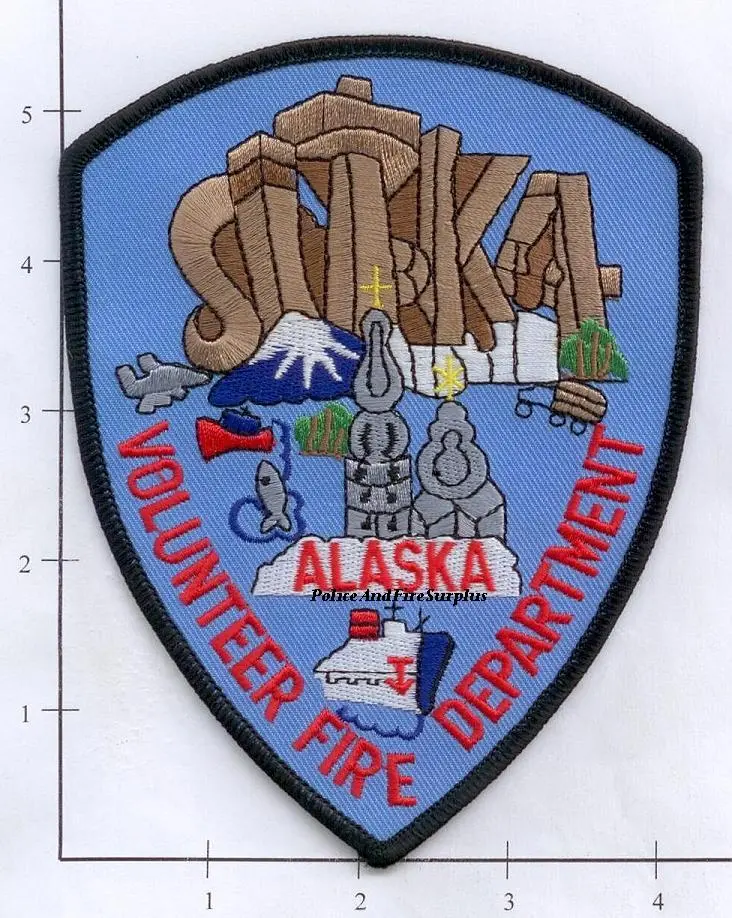 Alaska - Sitka Volunteer Fire Dept Patch 1