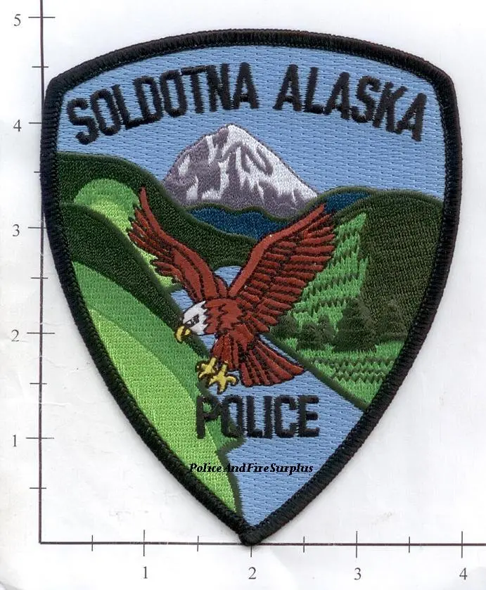 Alaska - Soldotna Police Patch 1