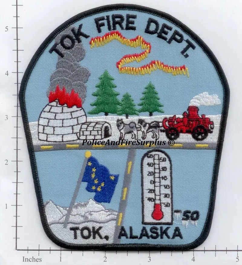Alaska - Tok Fire Dept Patch 1