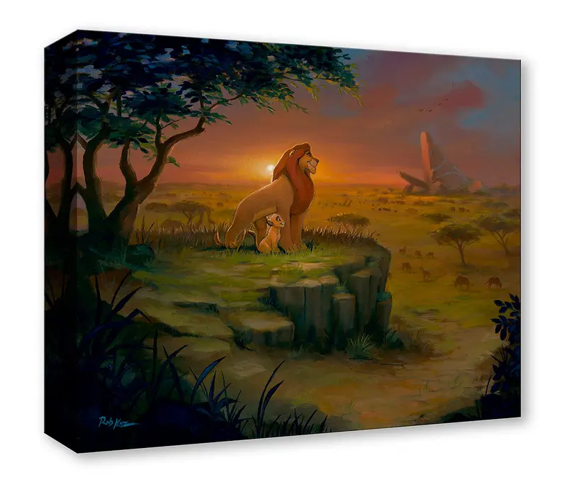 All The Light Touches By Rob Kaz - Treasure On Canvas 1