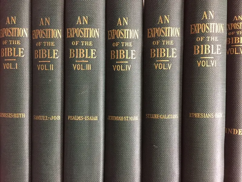 An Exposition Of  The Bible, Vols. I-Vii 1