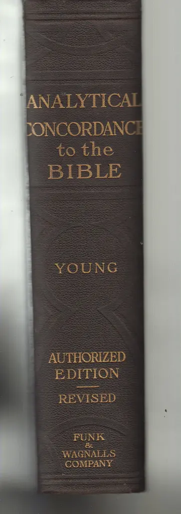 Analytical Concordance To The Bible 1
