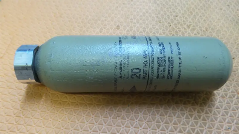 Ansul 4614 Fire Extinguisher Cartridge 20Lb Co2 26.5 Ounces Carbon Dioxide 1