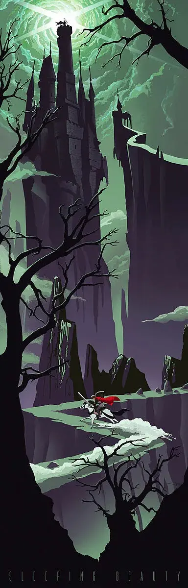 Approaching Maleficent's Castle - Jc Richard 1