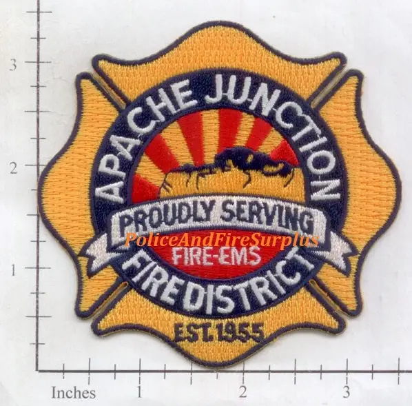 Arizona - Apache Junction Fire District Patch Fire Ems 1