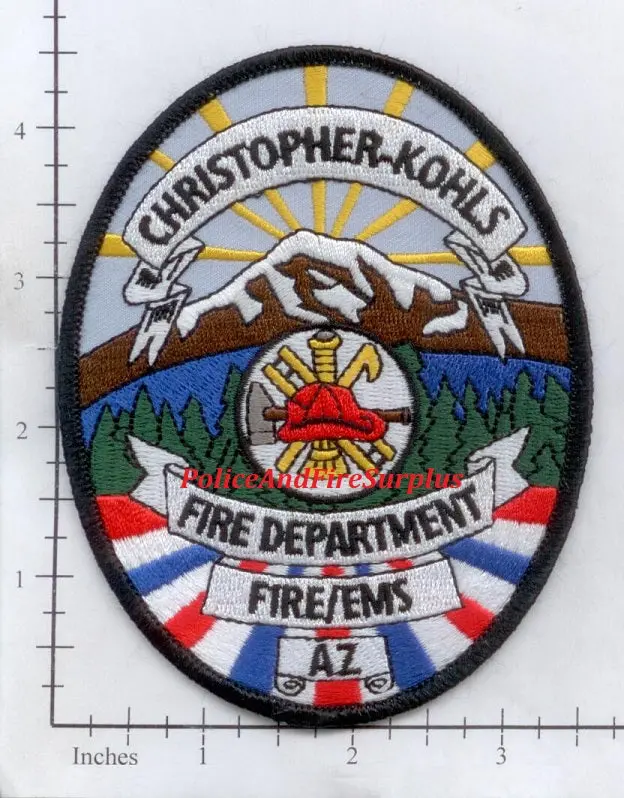 Arizona - Christopher Kohls Fire Dept Patch 1