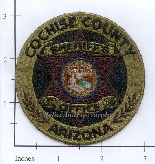 Arizona - Cochise County Sheriff Police Dept Patch V2 1