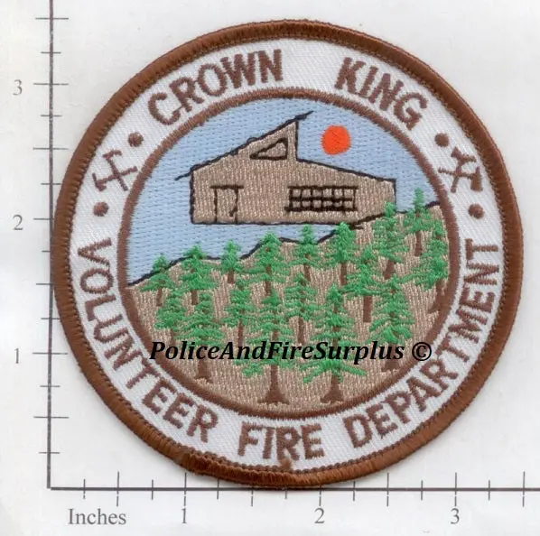 Arizona - Crown King Volunteer Fire Dept Patch 1