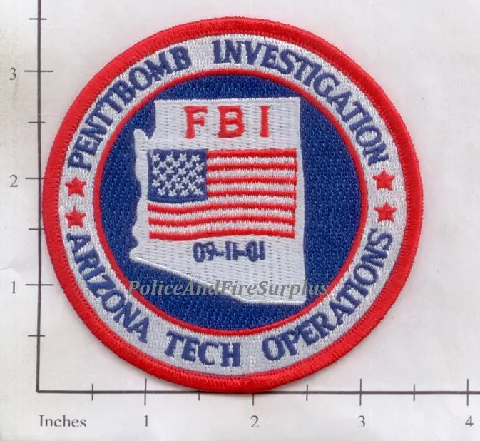 Arizona - Fbi Penttbomb Investigations Patch 1