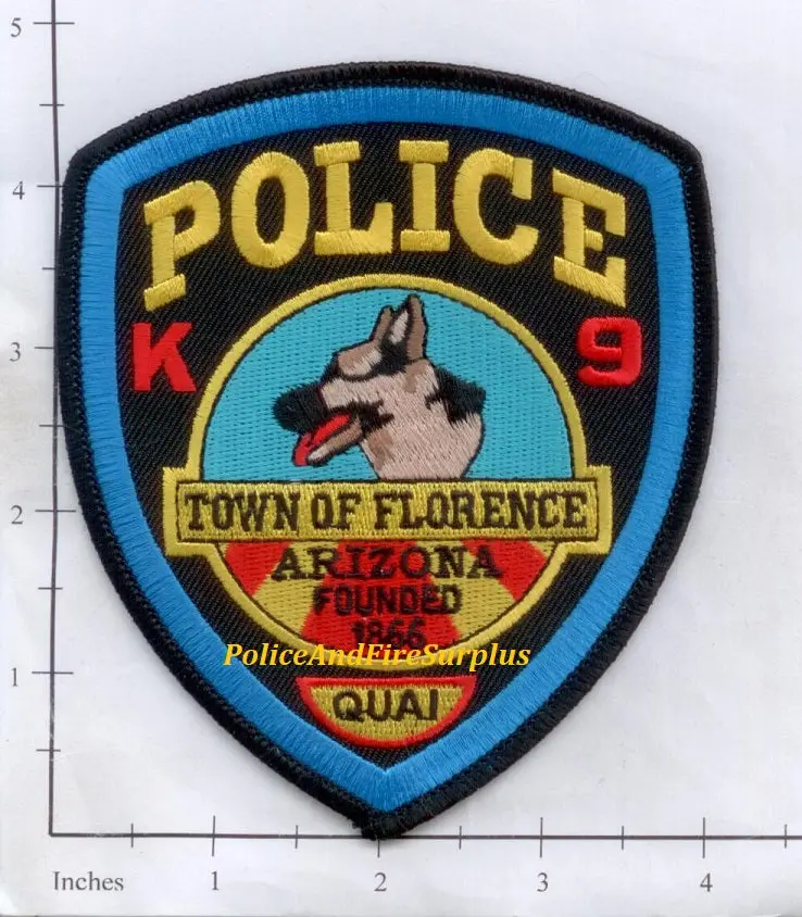 Arizona - Florence K-9 Police Dept Patch 1