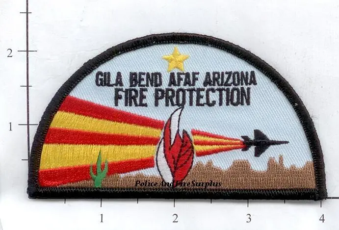 Arizona - Gila Bend Afaf Fire Protection Fire Dept Patch 1