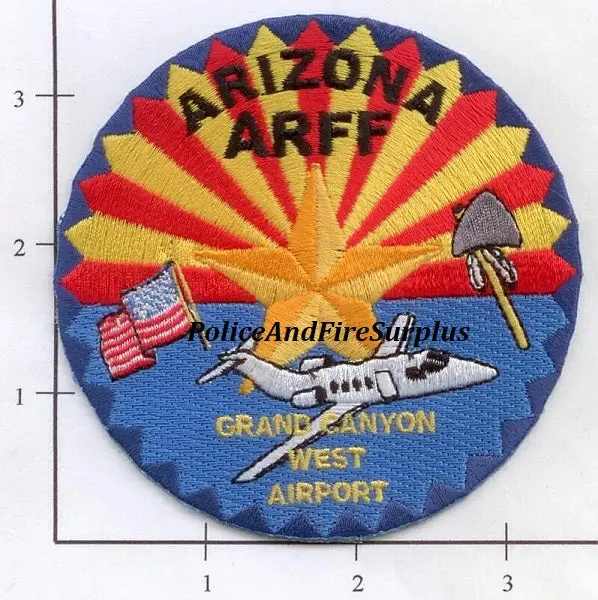Arizona - Grand Canyon West Airport Fire Dept Patch 1