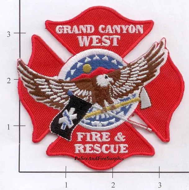 Arizona - Grand Canyon West Airport Fire Rescue Patch 1