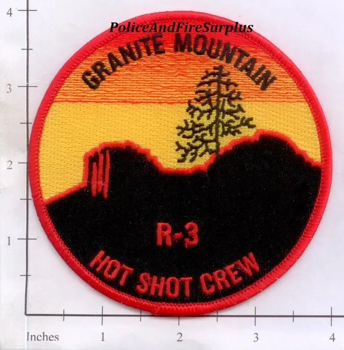 Arizona - Granite Mountain Hot Shot Crew R-3 Fire Dept Patch 1
