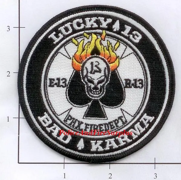 Arizona - Phoenix Engine 13 Rescue 13 Fire Dept Patch V1 1
