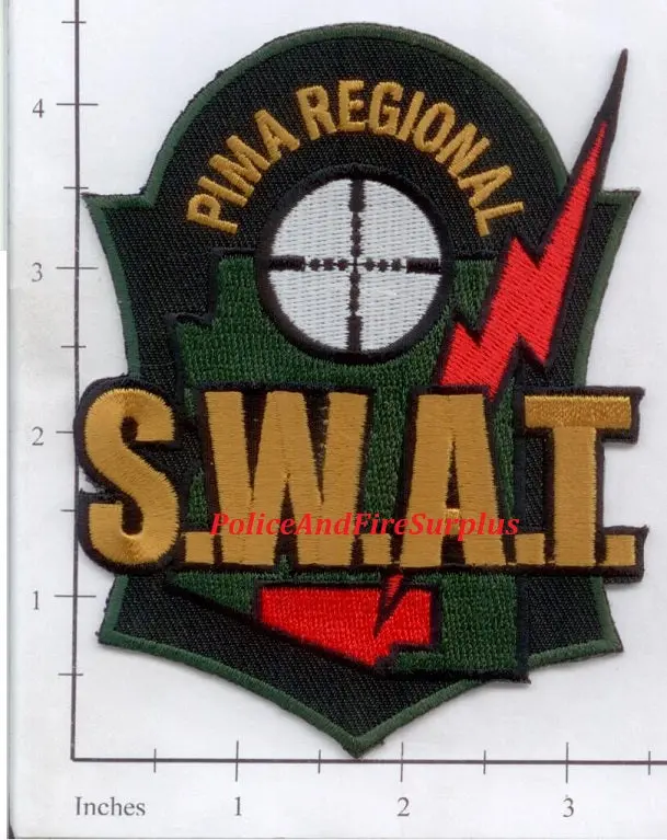 Arizona - Pima Regional Swat Police Dept Patch 1