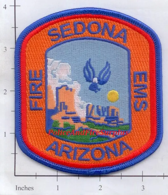 Arizona - Sedona Fire Ems Fire Dept Patch 1