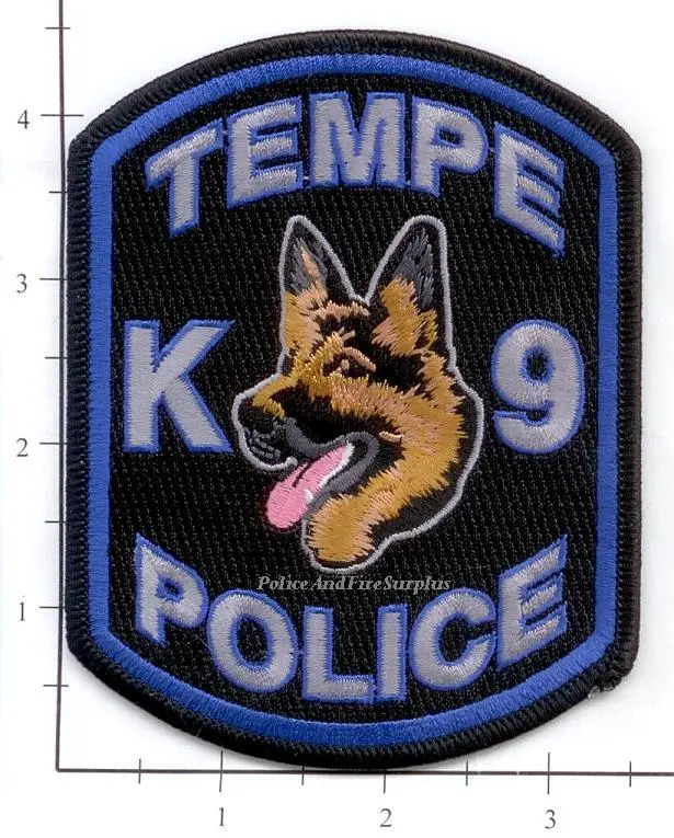 Arizona - Tempe K-9 Police Dept Patch 1