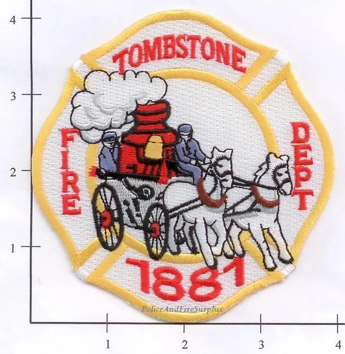 Arizona - Tombstone Fire Dept Patch 1