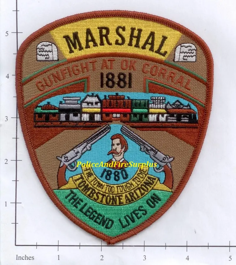Arizona - Tombstone Marshal Police Dept Patch 1