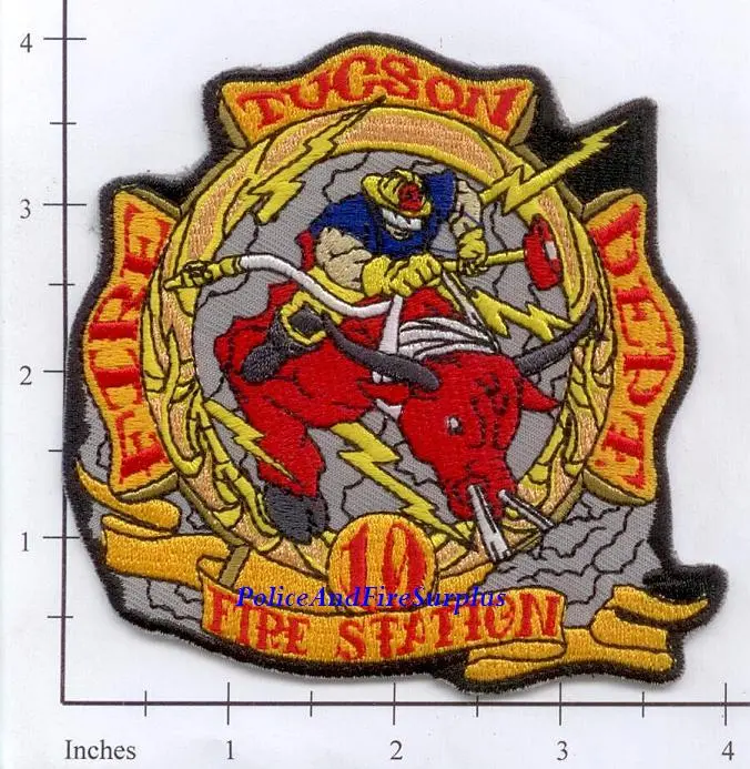 Arizona - Tucson Station 10 Fire Dept Patch 1