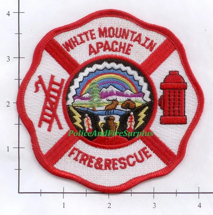 Arizona - White Mountain Apache Fire & Rescue Patch V2 1