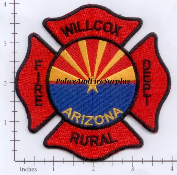 Arizona - Willcox Rural Fire Dept Patch 1