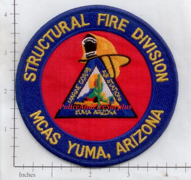 Arizona - Yuma Marine Corps Air Station Fire Division Patch 1