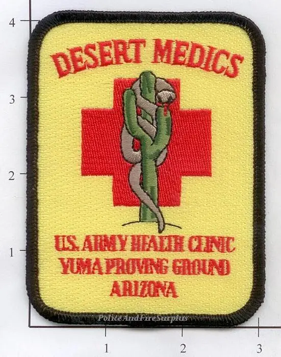 Arizona - Yuma Proving Ground Us Army Health Clinic Patch 1