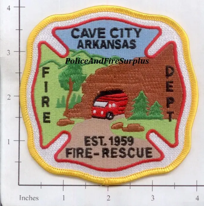 Arkansas - Cave City Fire & Rescue Fire Dept Patch 1