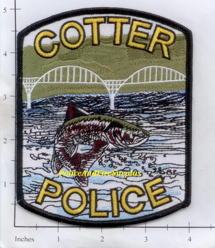 Arkansas - Cotter Police Dept Patch 1
