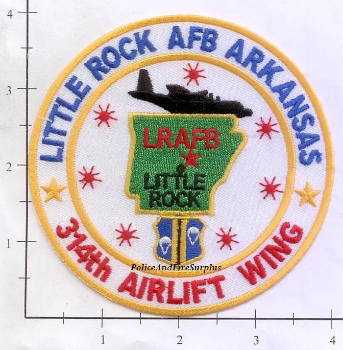 Arkansas - Little Rock Air Force Base 314Th Airlift Wing Patch 1