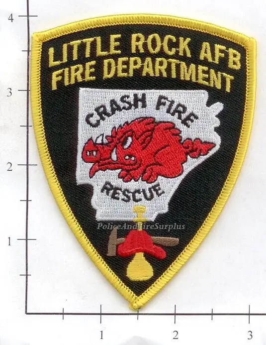 Arkansas - Little Rock Air Force Base Fire Dept Patch 1