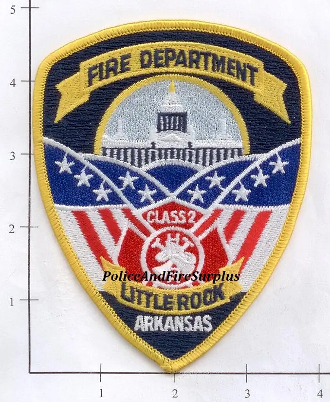 Arkansas - Little Rock Class 2 Fire Dept Patch 1