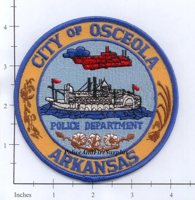 Arkansas - Osceola Police Dept Patch 1