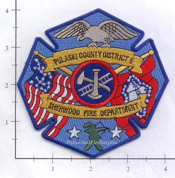 Arkansas - Sherwood Pulaski County Fire Protection District 5 Patch 1
