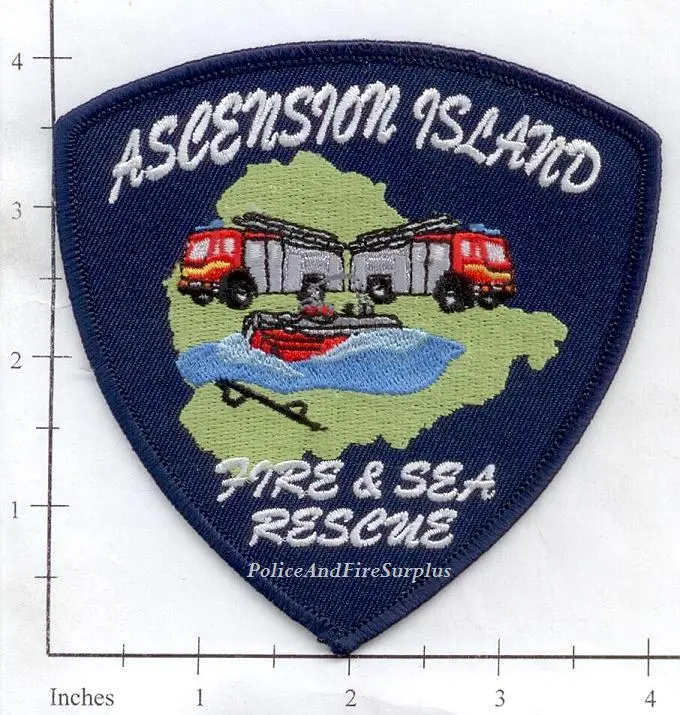Ascension Island Fire & Sea Rescue Dept Patch 1