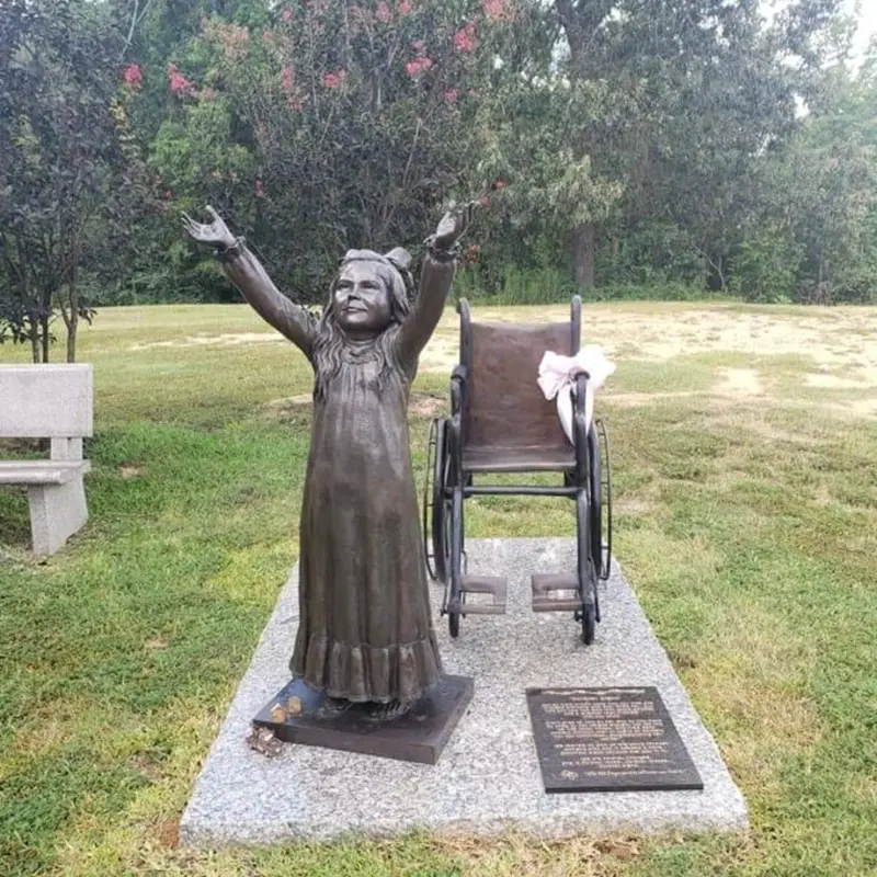 Ashley Rising Wheelchair Statue 1