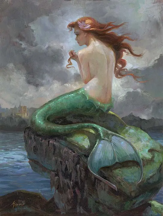 At Odds With The Sea – Ariel – The Little Mermaid – Lisa Keene 1