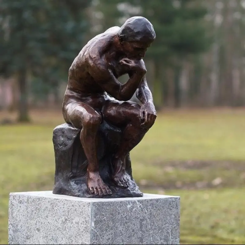 Auguste Rodin The Thinker Statue 1