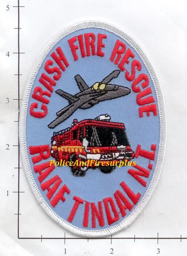 Australia - Royal Australian Air Force Tindal Northern Territory Crash Fire Rescue Patch 1
