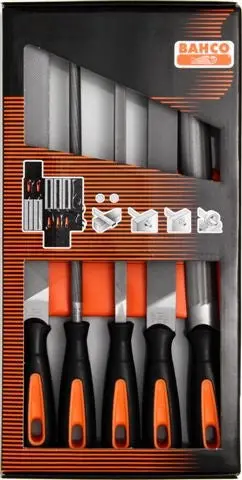 Bahco 5 Piece File Set  1-478-08-1-2 1